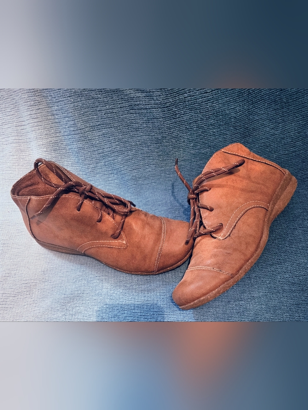 b.o.c. Sabelle lace-up chukka ankle booties, Women's, Size 8.5